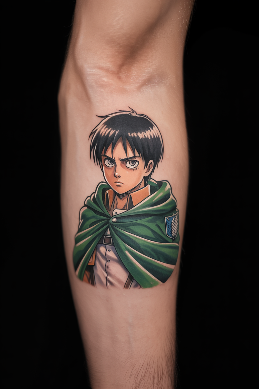 Attack on Titan Eren Tattoo 2