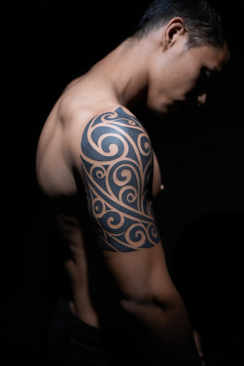 26 Sensual Polynesian Tattoo Ideas To Connect With Your Roots! 5 Bold Polynesian Tattoo On Arm
