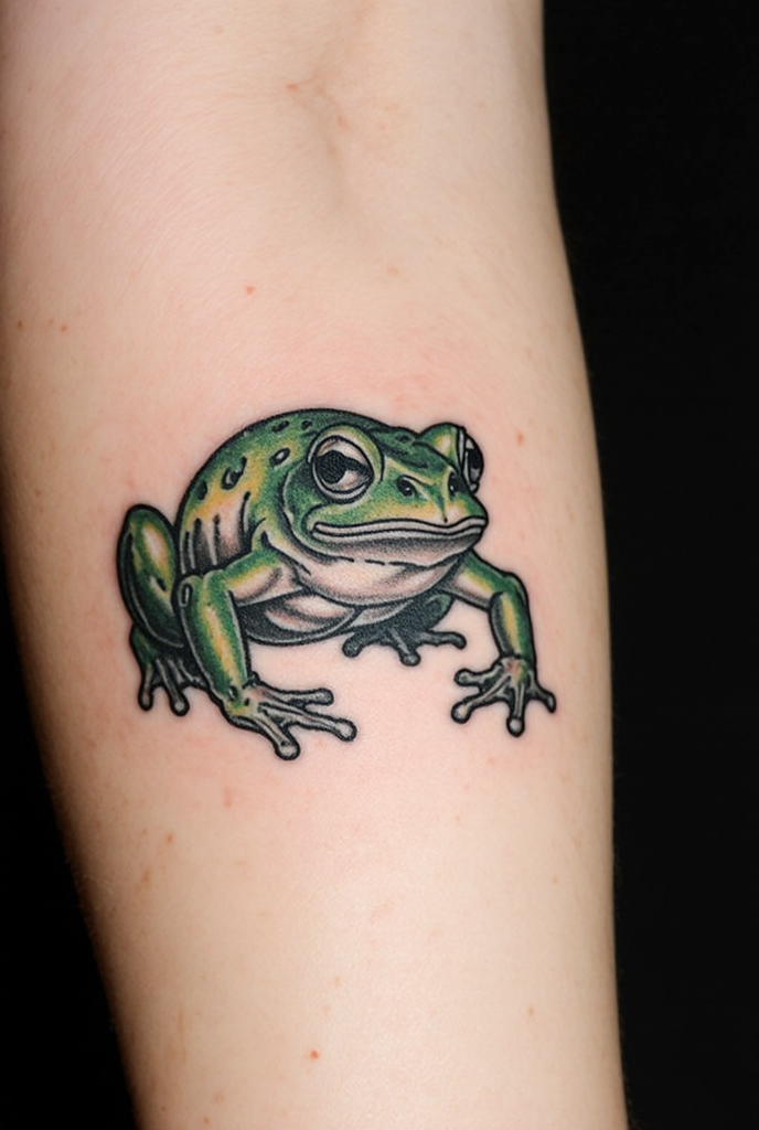 23 Fabulous Frog Tattoo Ideas 18 Intimidating Puerto Rican Frog Tattoo 1