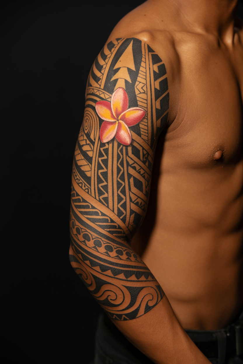 26 Sensual Polynesian Tattoo Ideas To Connect With Your Roots! 13 a photograph of a male forearm displayin PZIsCxOrRc Q gdeO7ICQA 2owqdzDCTRymCaYHEpwC0g