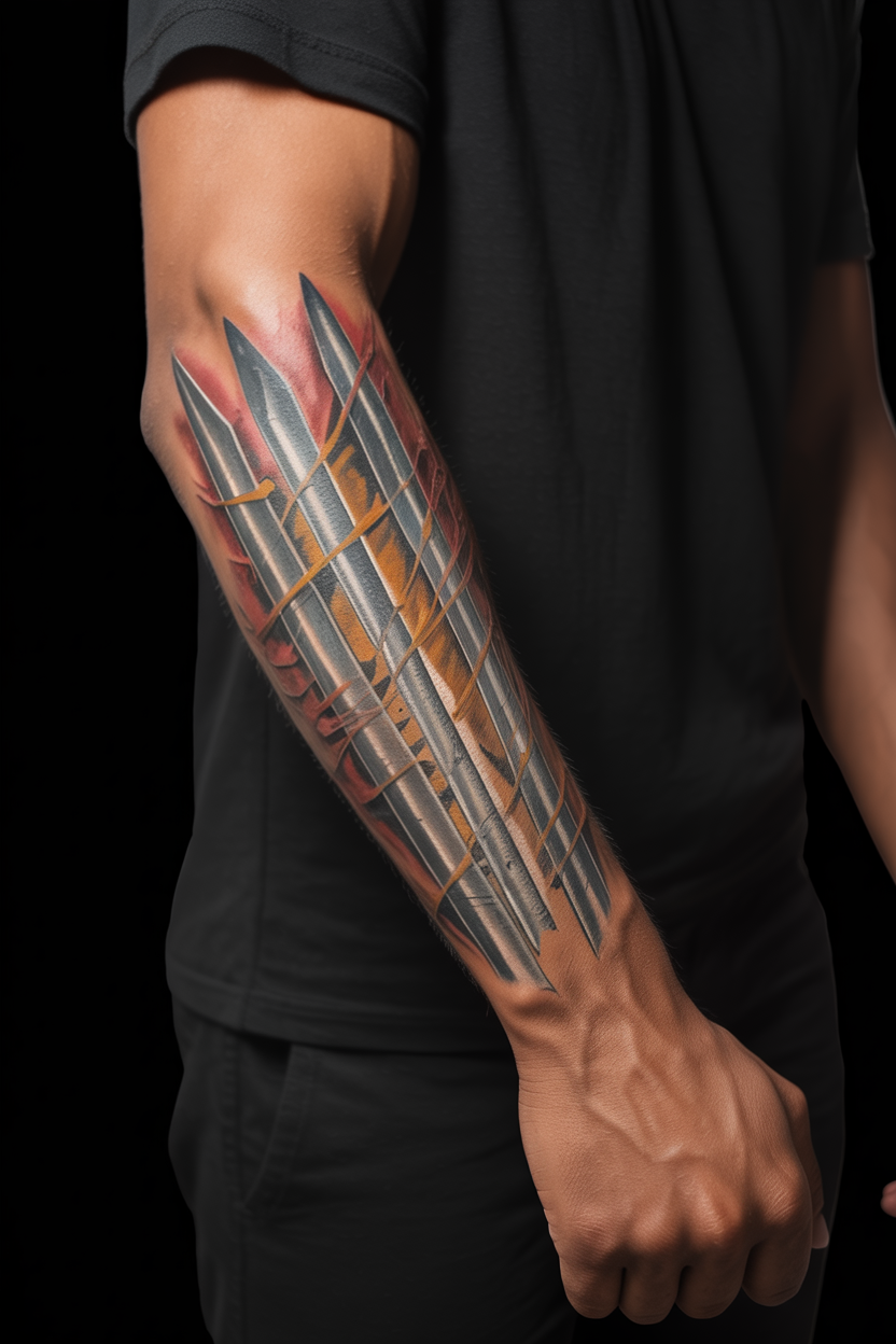 a photograph showcasing a male forearm p qFb0GBk6RIO13iUHpGh0rQ elpwEcgTQLOG9t m FoNTw