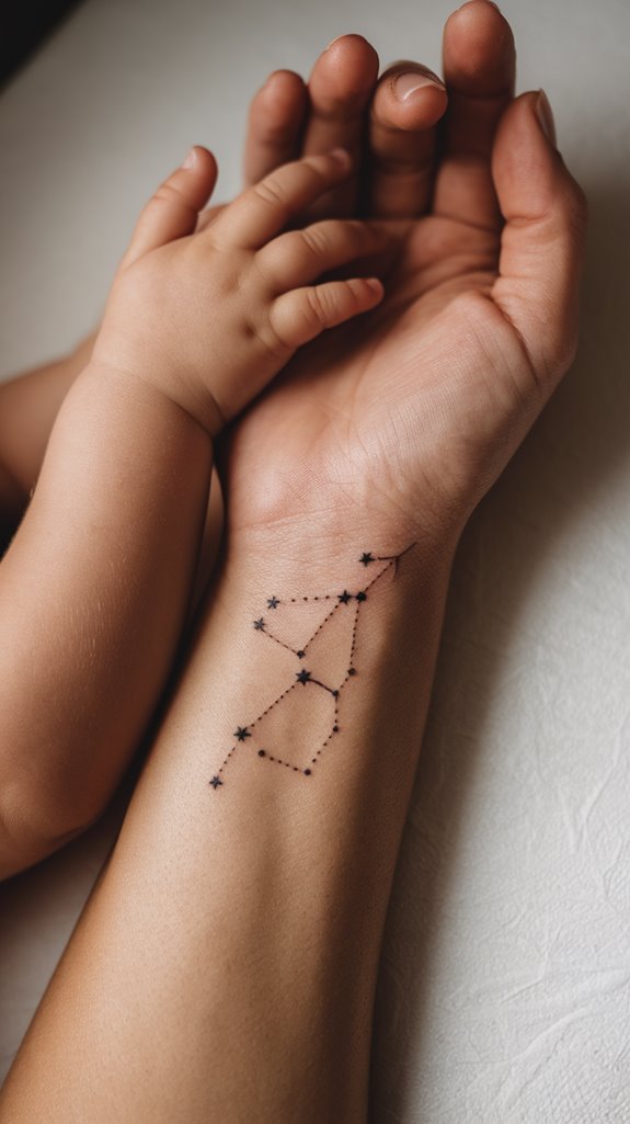 7 Dainty Tattoos for Moms With Kids Ideas 4