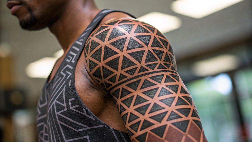 11 Black Arm Tattoos Ideas 4 bold geometric tattoo designs