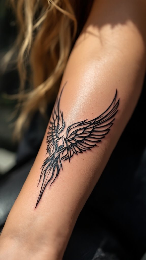 7 Powerful Tattoo Ideas About Strength for Women 5 bravery and honor symbolism