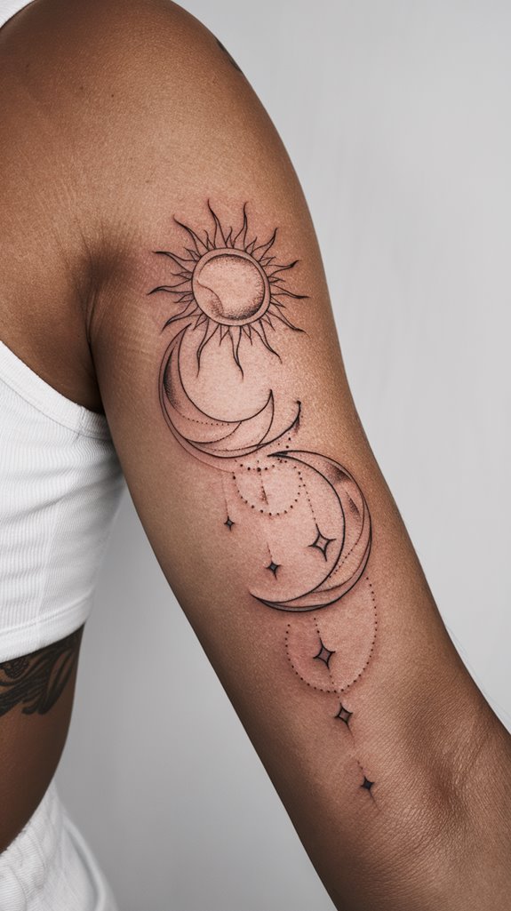 7 Persian Tattoo Ideas 7 celestial balance and unity