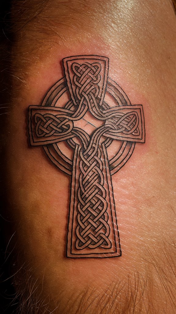 7 Small Irish Tattoo Ideas 5 celtic crosses spiritual significance