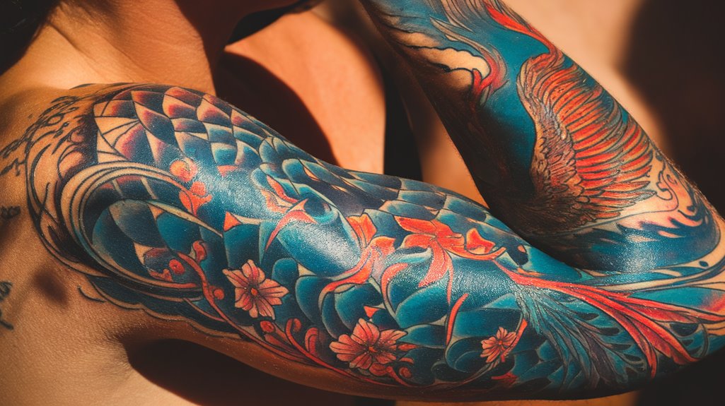 10 Half Arm Sleeve Tattoo Ideas 11 collaborative creative art project