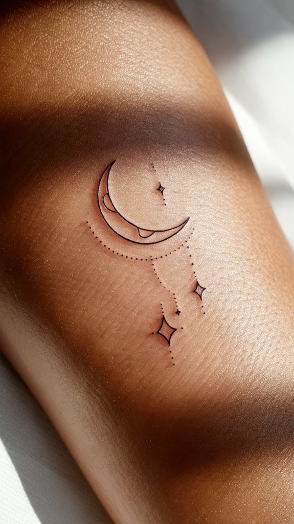 7 Luna Tattoo Ideas 2 cosmic minimalist lunar aesthetics