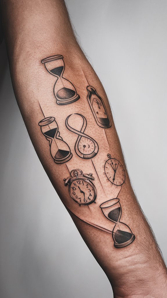 7 Time Tattoos Ideas 4 creative tattoo design concepts