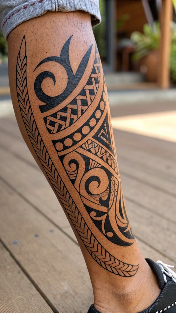 11 Lower Leg Tattoos 2 cultural heritage and traditions