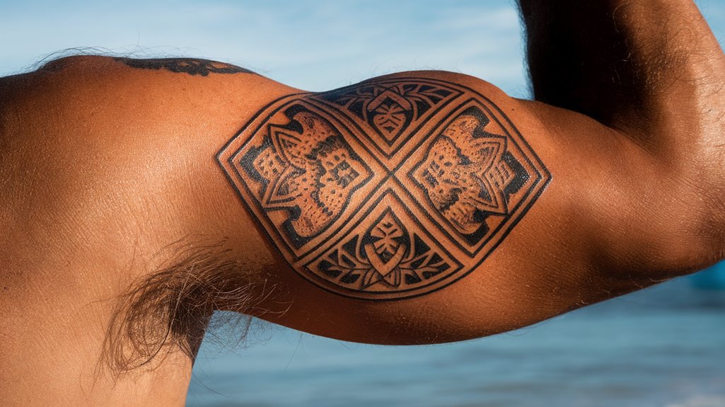 7 Outer Bicep Tattoo 7 cultural identity through symbolism