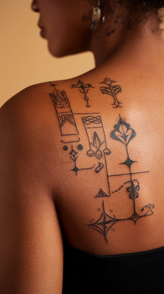7 Upper Shoulder Tattoos for Women 5 cultural symbols hold significance