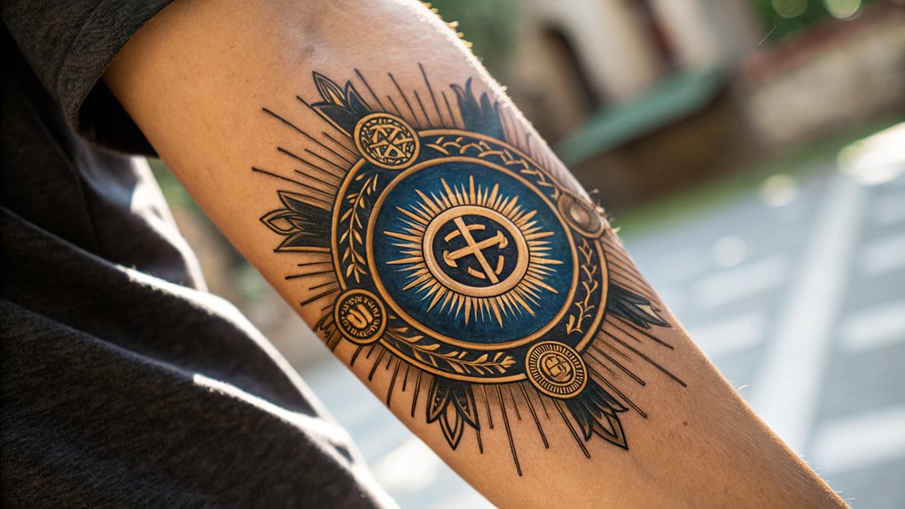 11 Revelation Tattoo Ideas 2 divine protection symbolized visibly