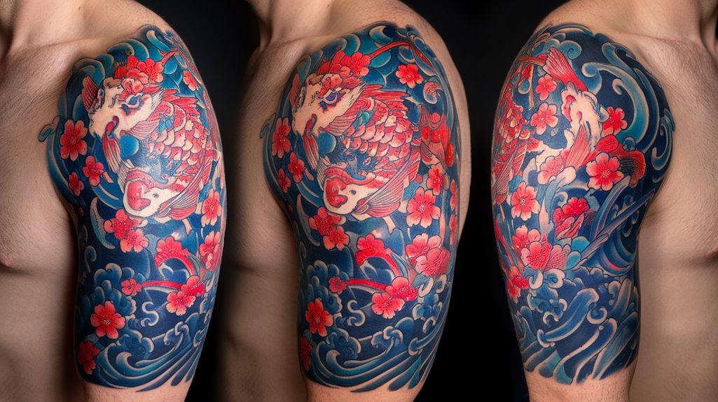 10 Half Arm Sleeve Tattoo Ideas 5
