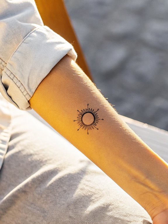 15 Meaningful Wrist Tattoos for Women 10 Sun and Moon Tattoo: Harmony and Balance