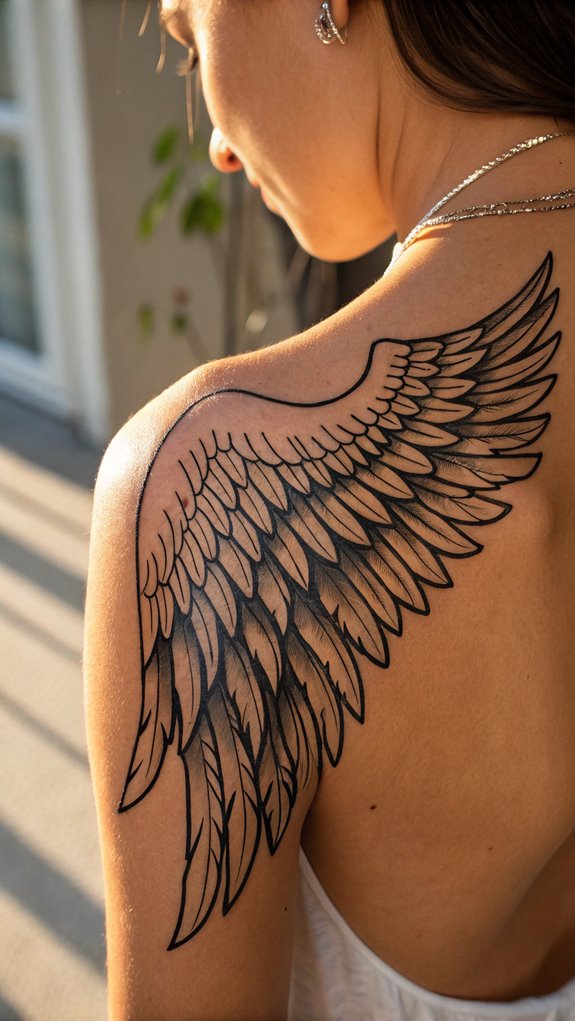 eternal protection through wings