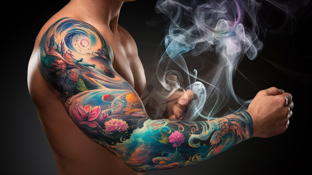 10 Half Arm Sleeve Tattoo Ideas 9 ethereal visions and fantasies