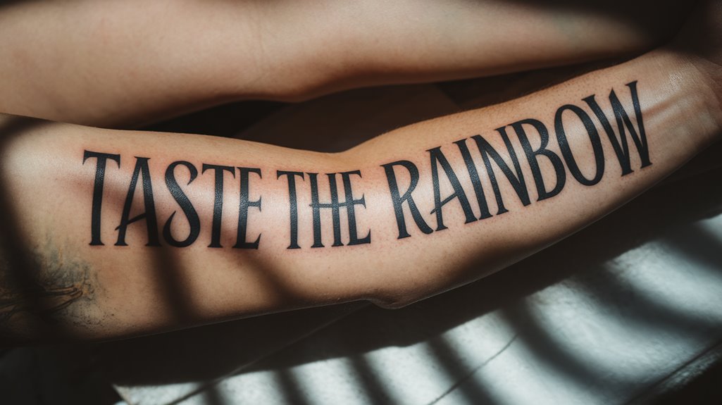 eye catching typography styles