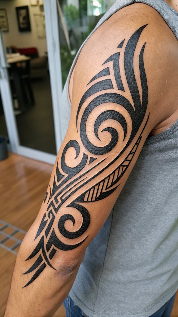 11 Forearm Tattoo Ideas for Men 10 filipino tribal tattoo artistry