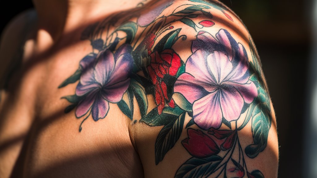 10 Half Arm Sleeve Tattoo Ideas 2 floral tattoo half sleeve