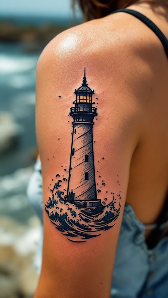 7 Old-School Flash Tattoo Ideas 8 guiding lights in darkness