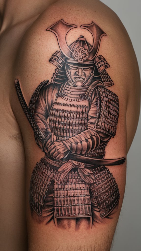 7 Samurai Warrior Tattoo Ideas 3 historical combat gear essentials