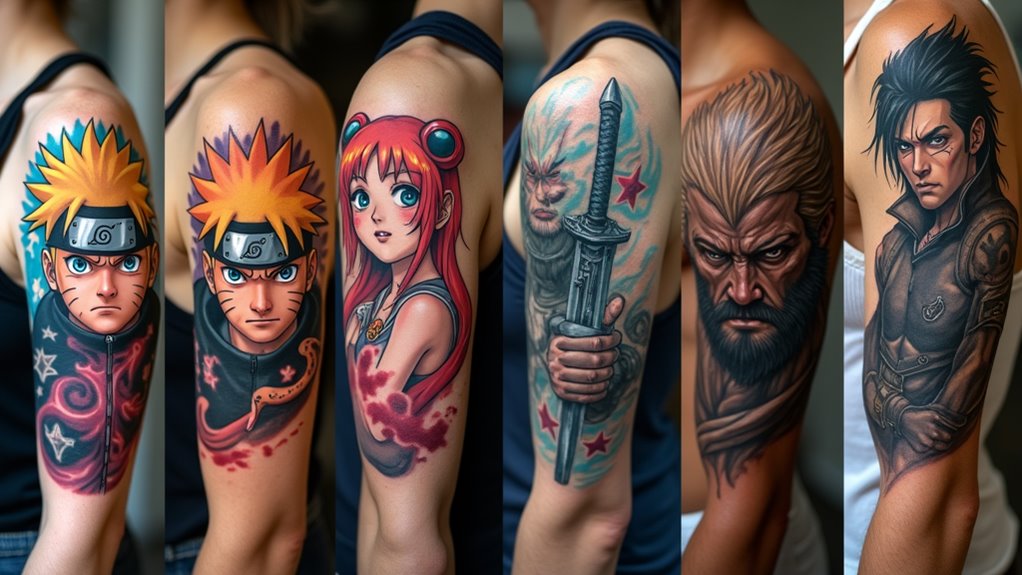 10 Best Anime Tattoo Ideas 6 iconic animated character favorites