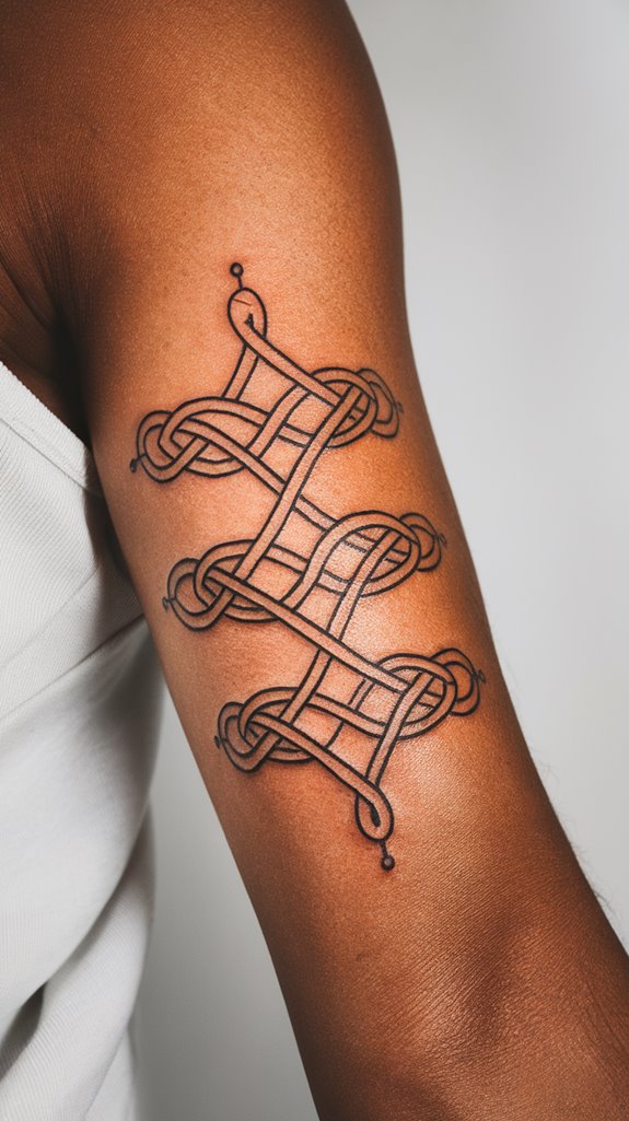 7 Family Tattoo Designs 3 interwoven loops and patterns