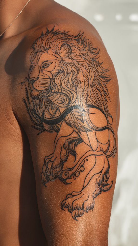7 Persian Tattoo Ideas 4 legendary beasts of persia