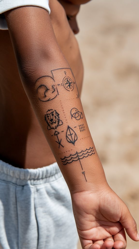 7 Boy Tattoo Ideas 4 meaningful symbolic tattoos