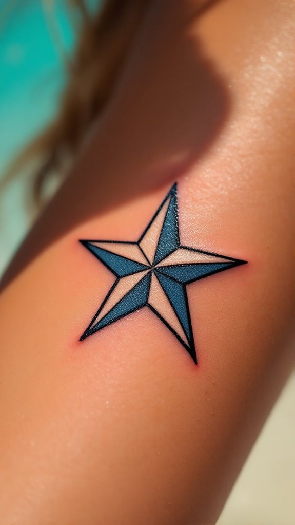 7 Old-School Flash Tattoo Ideas 3 nautical star symbol significance