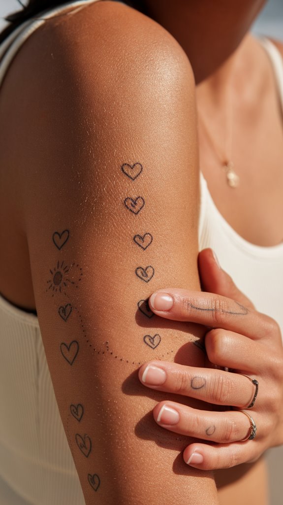7 Dainty Tattoos for Moms With Kids Ideas 7