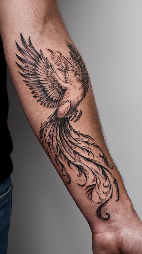 7 Rebirth Tattoo Ideas 2 resilience through transformative challenges