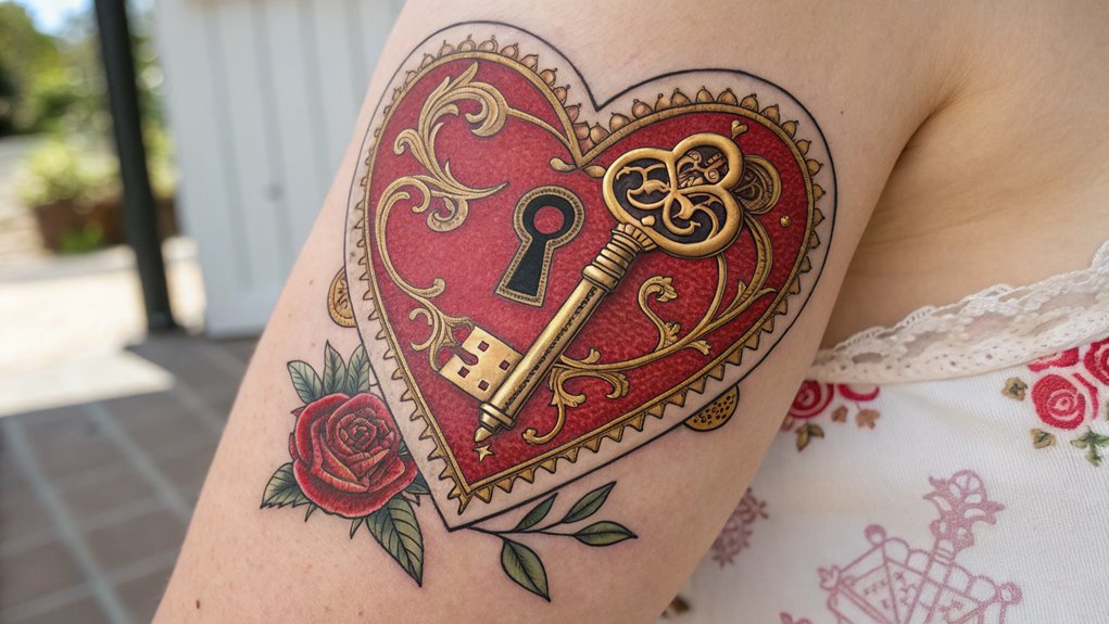 romantic symbolism of connection