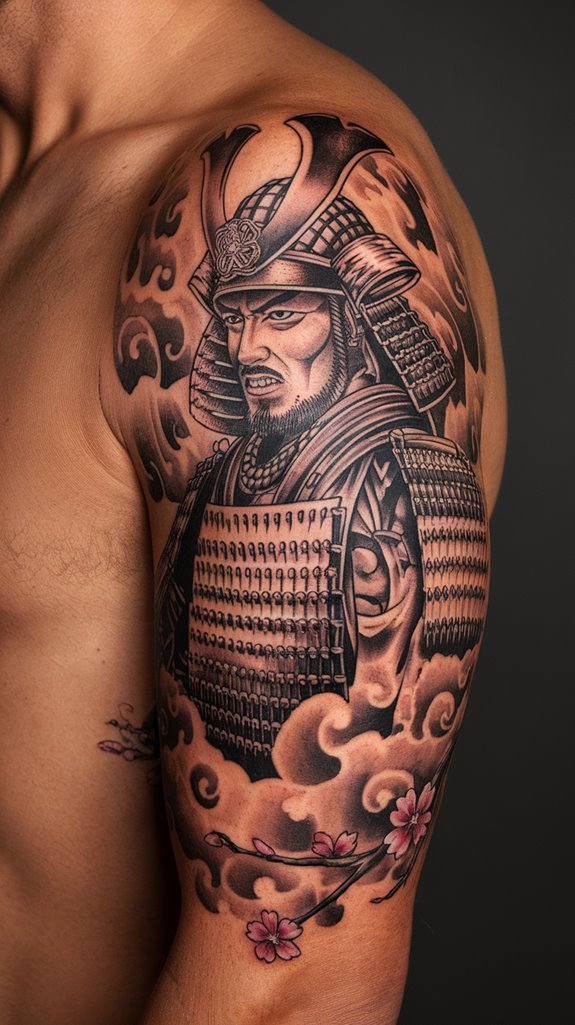 7 Samurai Warrior Tattoo Ideas 1 samurai portraits in history