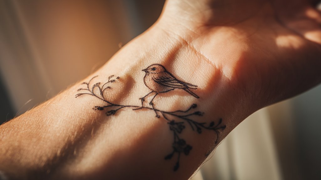 small avian body art