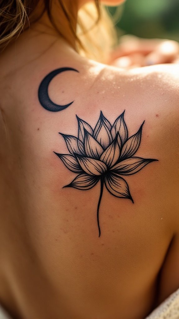 7 Powerful Tattoo Ideas About Strength for Women 7 spiritual growth through enlightenment