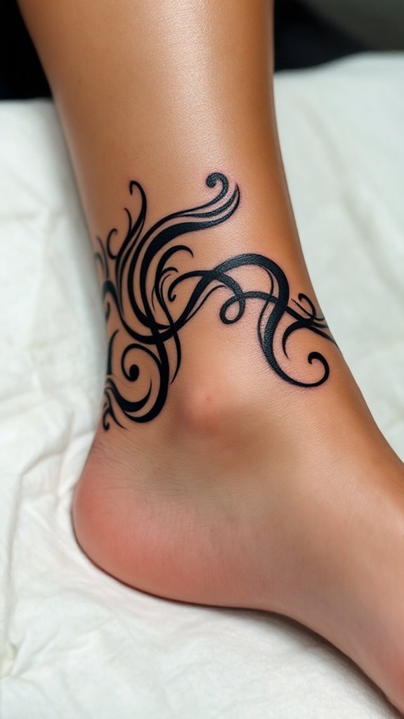 tribal designs for ankles