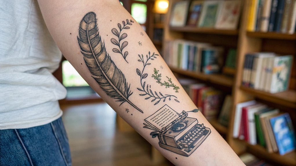 11 Booklover Tattoo Ideas 12 unique graphical representations created