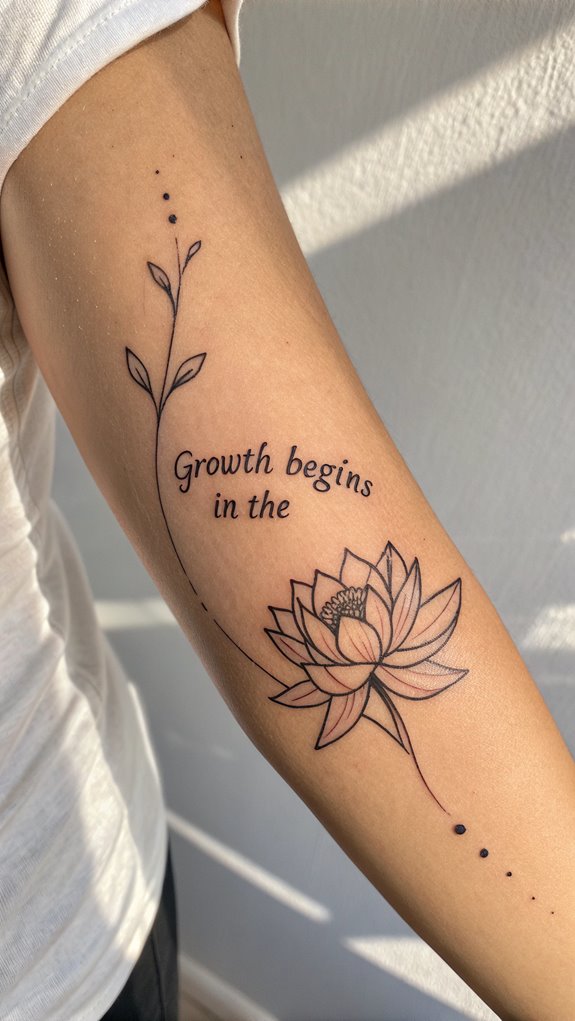 11 Healing Tattoo Ideas 6 wisdom for daily reflection