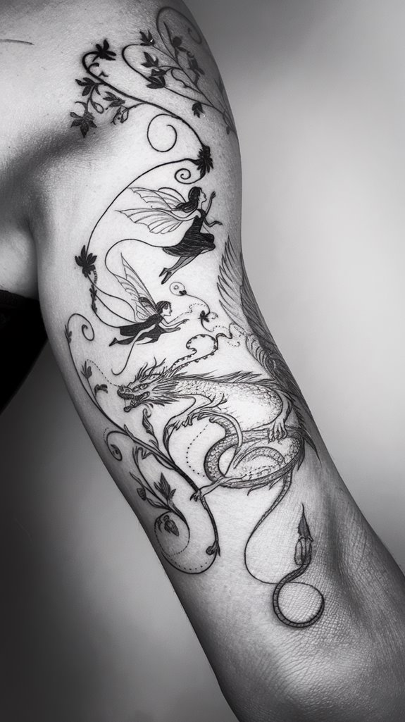 7 Around Arm Tattoo Ideas 8 wonder filled magical realms