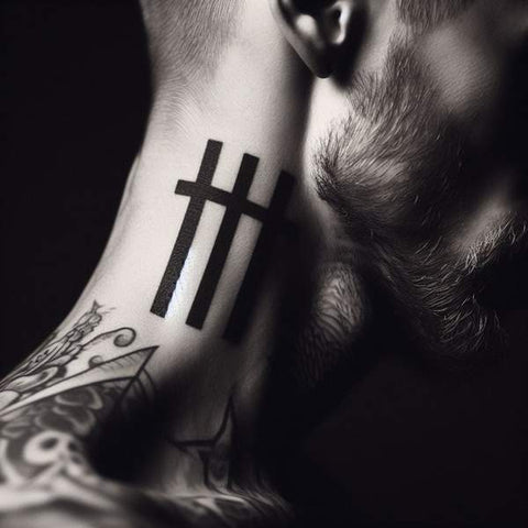 15 Alluring 3 Cross Tattoo Ideas To Look Stylish 2