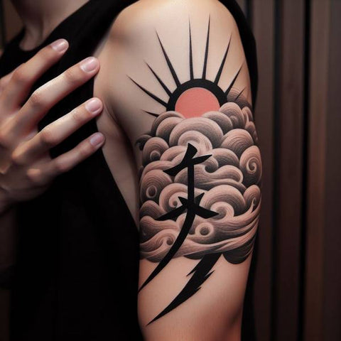 25 Cloud Tattoo Ideas To Fade Away Your Worries 5