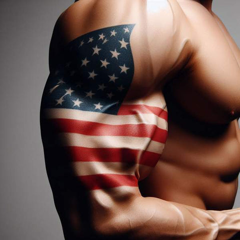 45 Fantastic Arm Tattoo Ideas For Men 13 American Flag Arm Tattoo c2b193ec 8d47 4016 ae9e