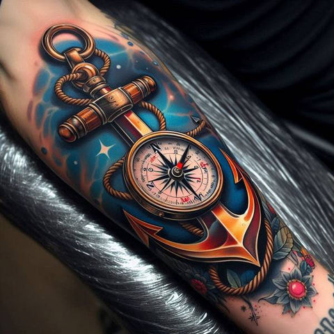 Anchor And Compass Tattoo 2 73102c7f 2d27 42ae a889