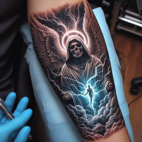 44 Motivating Ideas For Angel Tattoos 53