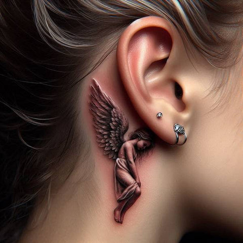 44 Motivating Ideas For Angel Tattoos 51