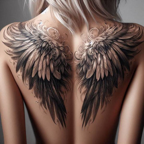 44 Motivating Ideas For Angel Tattoos 1 Angel Wings Tattoo 1 e9a59962 ed89 458f 9deb