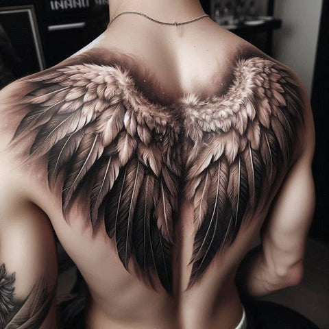 44 Motivating Ideas For Angel Tattoos 3 Angel Wings Tattoo 3 0dcfc5d4 bd34 49a2 b977