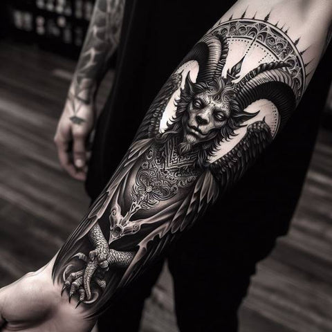 20 Aesthetic Baphomet Tattoo Ideas To Stay Ahead Of The Trend 21
